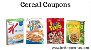 Cereal Coupons