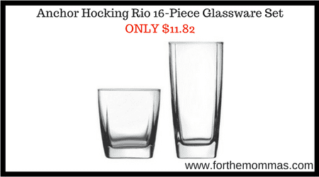 Anchor Hocking Rio 16-Piece Glassware Set