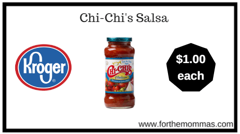 Kroger MEGA Sale: Chi-Chi's Salsa ONLY $1.00 