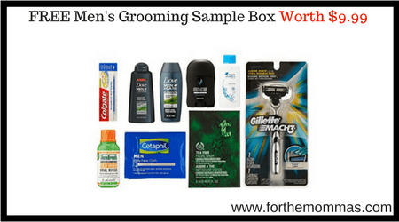 FREE Men's Grooming Sample Box