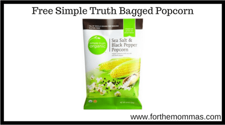 Free Simple Truth Bagged Popcorn