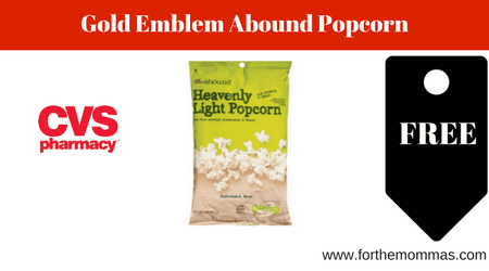 CVS: FREE Gold Emblem Abound Popcorn CVS: FREE Gold Emblem Abound Popcorn