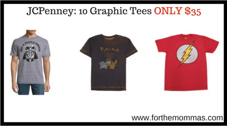 jcpenney graphic tees