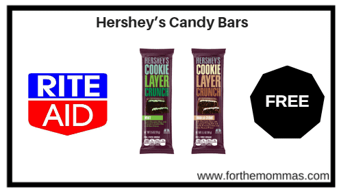 Rite Aid: 2 Free Hershey’s Candy Bars Starting 1/21