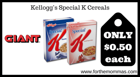 Kellogg’s Special K Cereals