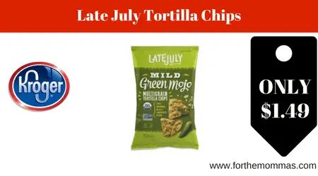 Kroger: Late July Tortilla Chips ONLY $1.49 ( Reg $2.99) Kroger: Late July Tortilla Chips ONLY $1.49 ( Reg $2.99)