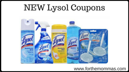 NEW Lysol Coupons
