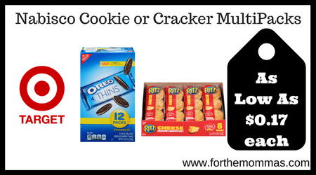Nabisco Cookie or Cracker MultiPacks
