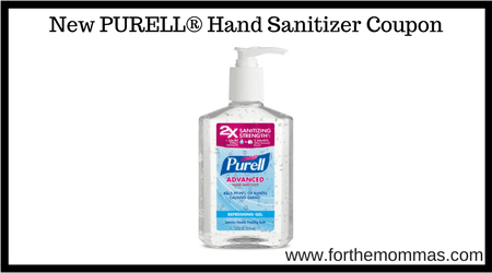 New PURELL® Hand Sanitizer Coupon
