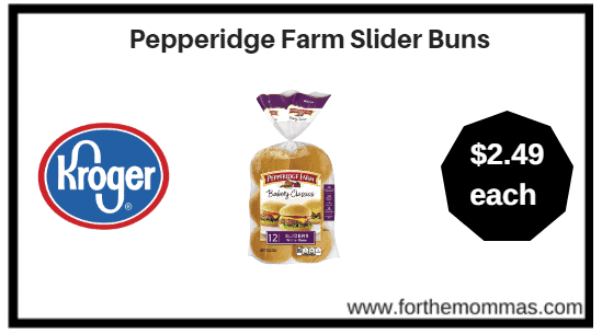 Pepperidge Farm Slider Buns