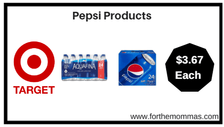 Target: Pepsi Products 24 Packs ONLY $3.67 each! 