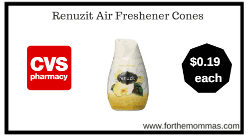 CVS: Renuzit Air Freshener Cones ONLY $0.19 Each