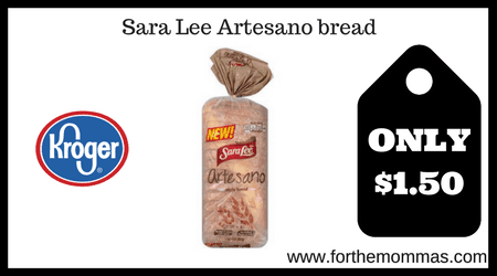 Sara Lee Artesano bread