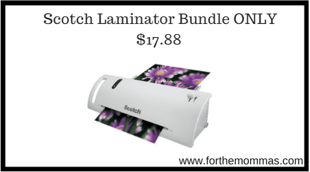 Scotch Laminator Bundle ONLY $17.88