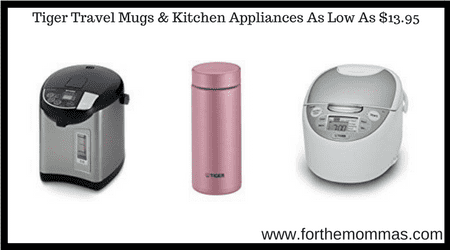 Tiger Travel Mugs & Kitchen Appliances