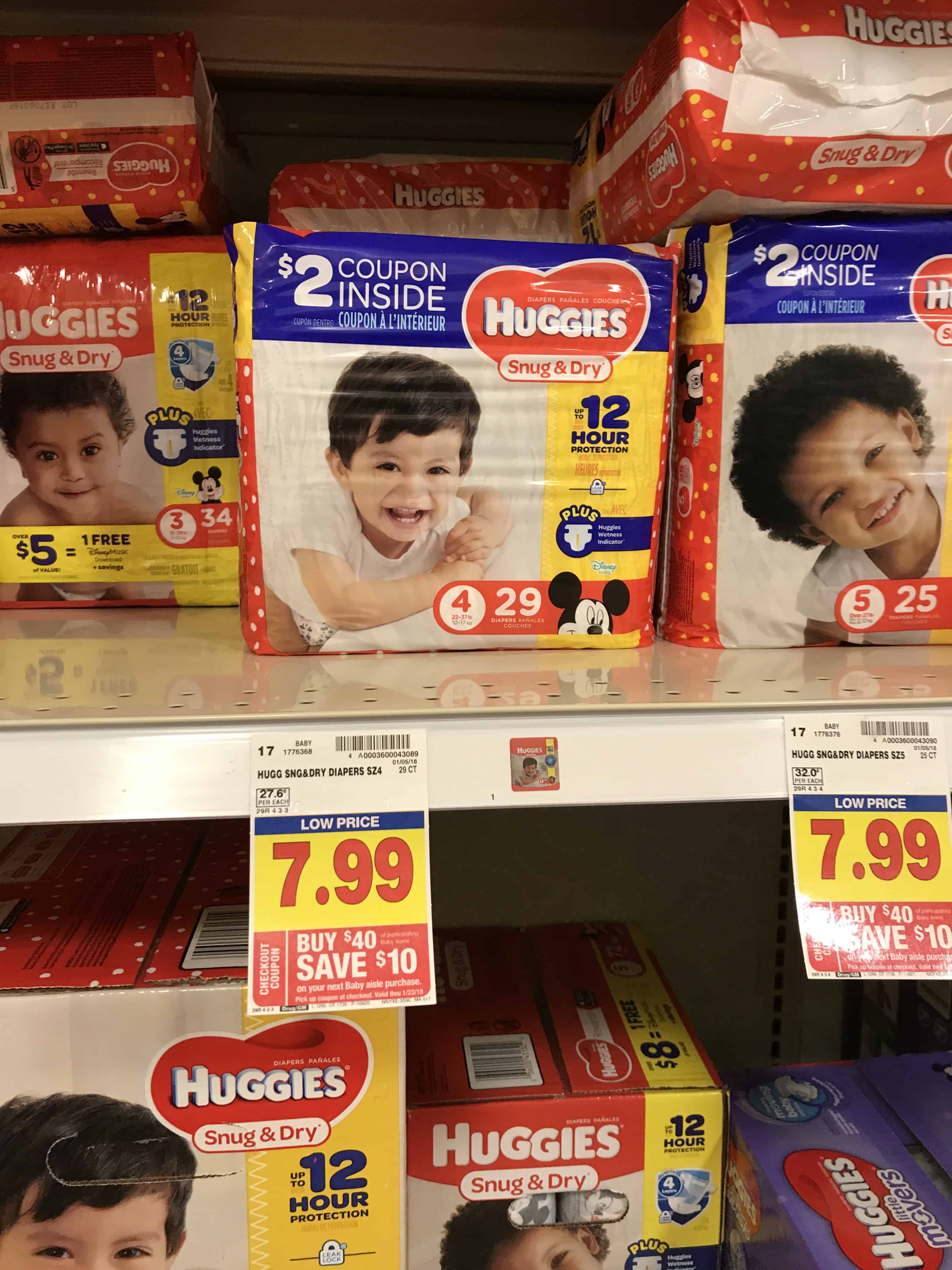 Kroger: Huggies Diapers ONLY $2.09 Plus One Free Huggies Wipes