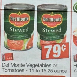 Del Monte Tomatoes