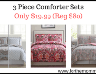 3 Piece Comforter Sets