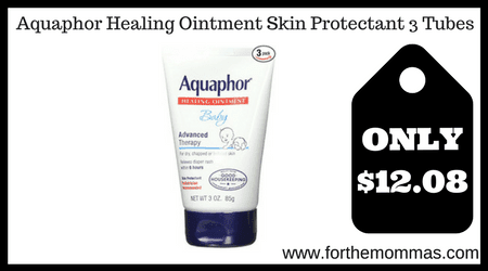 Aquaphor Healing Ointment Skin Protectant 3 Tubes