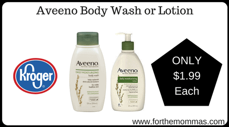 Aveeno Body Wash or Lotion