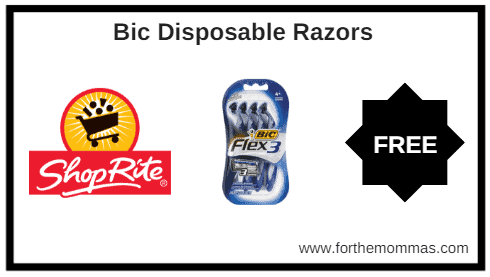 ShopRite: FREE Bic Disposable Razors Starting 2/25!