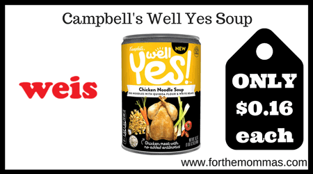 Campbell's Well Yes Soup 