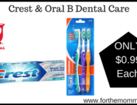 Crest & Oral B Dental Care