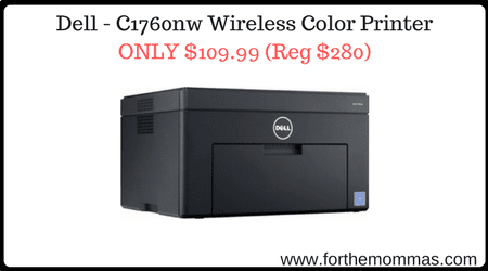 Dell - C1760nw Wireless Color Printer 