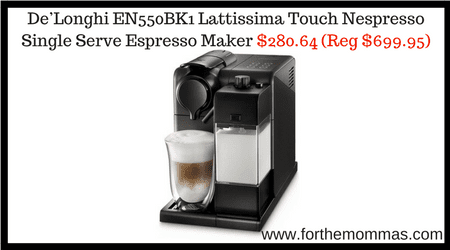 De’Longhi EN550BK1 Lattissima Touch Nespresso