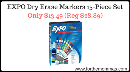 EXPO Dry Erase Markers 15-Piece Set 