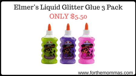Elmer’s Liquid Glitter Glue 3 Pack 