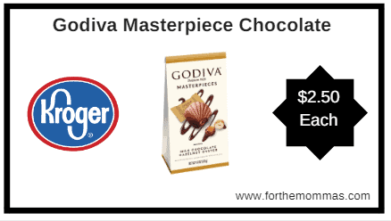 Kroger: Godiva Masterpiece Chocolate ONLY $2.50