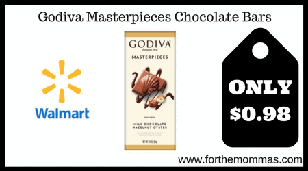 Godiva Masterpieces Chocolate Bars