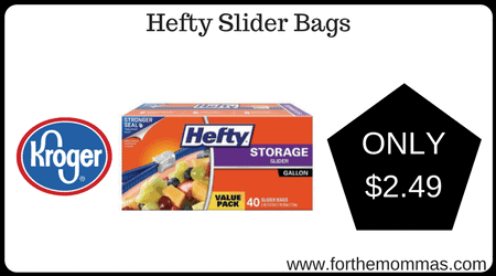 Hefty Slider Bags