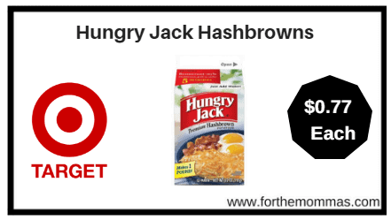 Target: Hungry Jack Hashbrowns $0.77