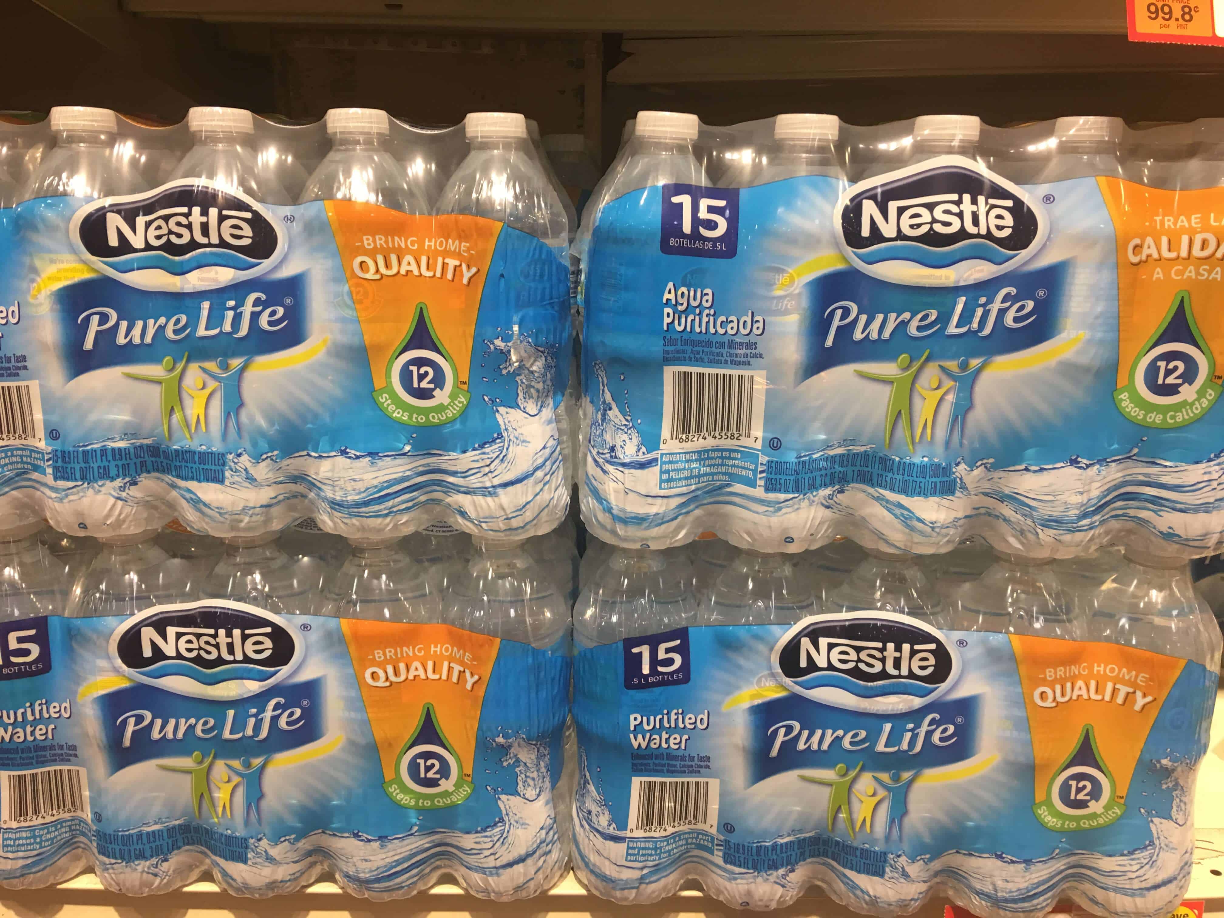 Giant: Nestle Pure Life Spring Water ONLY $0.03 Per Bottle Starting 2/16!