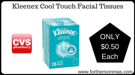 Kleenex Cool Touch Facial Tissues