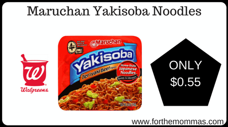 Maruchan Yakisoba Noodles