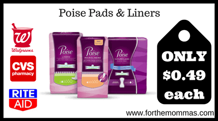 Poise Pads & Liners