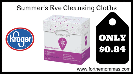 Summer's Eve Cleansing Cloths 
