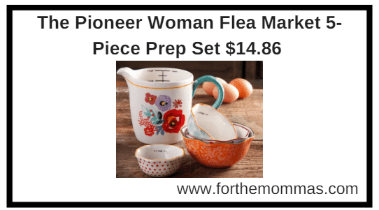 The Pioneer Woman Flea Market 5-Piece Prep Set $14.86