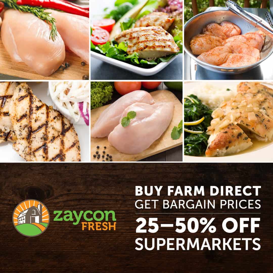 fresh boneless skinless chicken breasts
