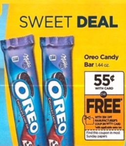 Rite Aid: Free Oreo Candy Bars Starting 3/18