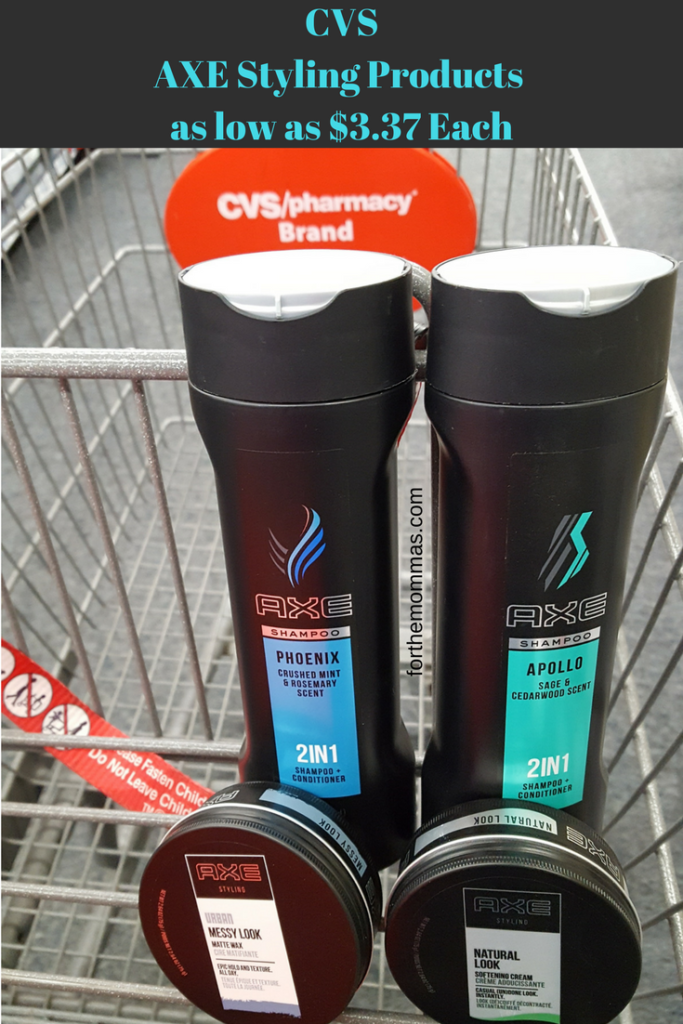 CVS: AXE Men's Hair Styling Products as low as $ Each Starts 3/18