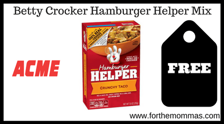 Betty Crocker Hamburger Helper Mix