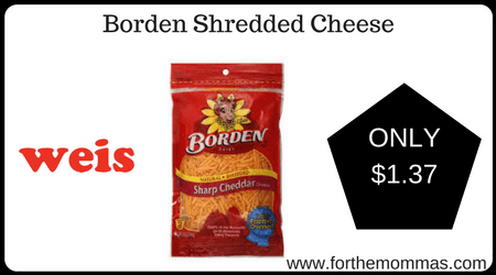 Borden Shredded Cheese