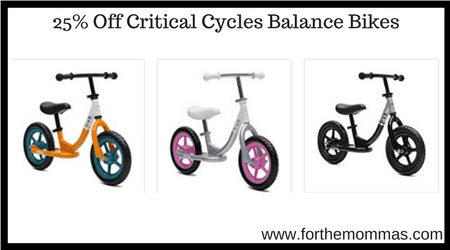 Critical Cycles Balance Bikes