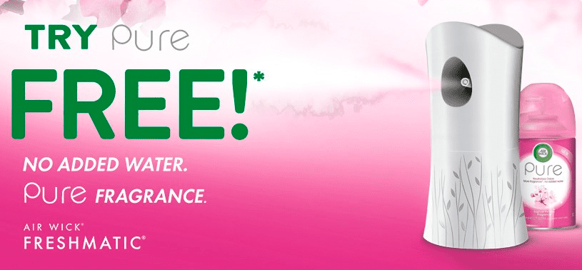 Free AirWick Freshmatic Pure After Mail-In Rebate