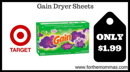 Gain Dryer Sheets