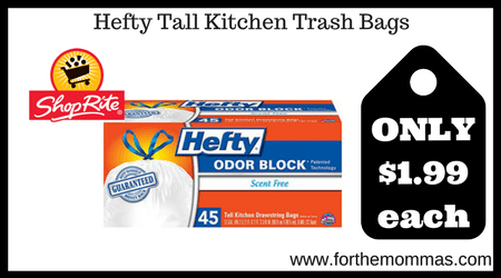 Hefty Tall Kitchen Trash Bags